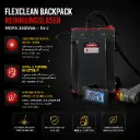 FlexClean Backpack Reinigungslaser MOPA 300W 5mJ