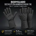 BODYGUARD Schutzhandschuhe 1K Größe 10 – Schweißerschutzhandschuhe für mechanische und thermische Risiken