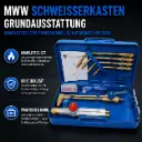 MWW Schweißerkasten Grundausstattung – Komplettset für Autogenschweißen, Schneiden & Löten