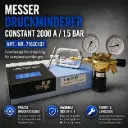 MESSER Druckminderer Constant 2000 A/1,5 bar – Acetylen Druckregler – Art.-Nr. 71620107