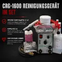 Reinigungsgerät CRG 1600 im Set – Profi-System für Reinigen, Polieren und Signieren von Edelstahl