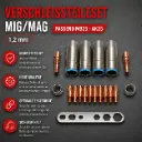 Verschleißteileset MIG/MAG passend MB25 / AK25 – 1,2 mm
