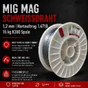 MIG MAG Schweißdraht 1,2 mm Hartauftrag 1.4718 Metallpulverfülldraht SC-600HM – 15 kg K300 Spule