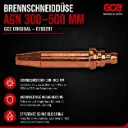 Brennschneiddüse AGN 300–500 mm GCE Original – 0769291