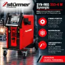 STÜRMER SYN-MIG 353-4 W Synergic – Professionelles MIG/MAG Inverter-Schweißgerät mit Wasserkühlung