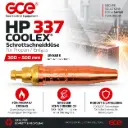 GCE HP 337 COOLEX® 300–500 mm – Schrottschneiddüse für Propan/Erdgas