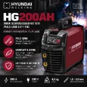 Hyundai Welding HG200AH – 200 A Puls MMA Elektrodenschweißgerät mit Lift-TIG