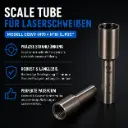 Scale Tube für Laserschweißen – Modell CQWY (H70 × M16) SUP 20T