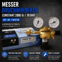 MESSER Druckminderer CONSTANT 2000 O₂ / 10 bar – Art.-Nr. 71620100