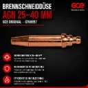 Brennschneiddüse AGN 25–40 mm GCE Original – 0768897