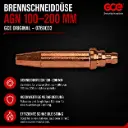 Brennschneiddüse AGN 100–200 mm GCE Original – 0769033