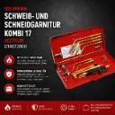 Schweiß- und Schneidgarnitur KOMBI 17 Acetylen – G14072800