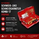 Schweiß- und Schneidgarnitur KOMBI 17 Propan – G14072807