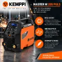 Kemppi Master M 205 Puls – Mobiles 200 A MIG/MAG Puls-Schweißgerät mit Weld Assist