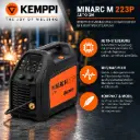 Kemppi Minarc M 223P Auto GM – mobiles MIG/MAG Puls-Schweißgerät mit 220 A