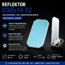 Reflektor D30x14-T2 – Umlenkspiegel für SUP23T / SUP31T Laserschweißkopf