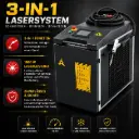 3-in-1 Laserschweißgerät 1500 W – Laserschweißen, Laserreinigen & Laserschneiden