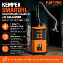 KEMPER SmartFil Absauggerät – 3 m Absaugarm – W3/IFA Schweißrauchabsaugung