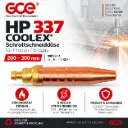 GCE HP 337 COOLEX® 200–300 mm – Schrottschneiddüse für Propan/Erdgas