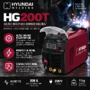 Hyundai Welding HG200T – 200 A AC/DC WIG Puls Schweißgerät mit MMA