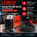 Lorch HandyTIG 180 AC/DC für die Werkstatt – kompakter WIG-Inverter für Aluminium, Stahl & Edelstahl