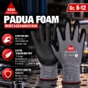 Hase Padua Foam Montagehandschuh – Nylonfeinstrick mit Nitrilschaum-Beschichtung | EN 388 | OEKO-TEX®