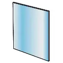 SACIT Äußeres Schutzglas für Pantera – 133 × 114 × 1 mm | 5 Stück | LVE000238