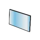 SACIT Inneres Schutzglas für Pantera – 106 × 66 × 1 mm | 5 Stück | LVE000237